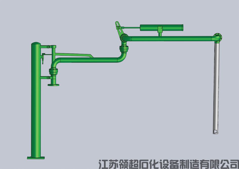 四川巴中市客戶定制采購的一批AL1403汽車頂部裝車鶴管已發(fā)往使用現(xiàn)場(1)